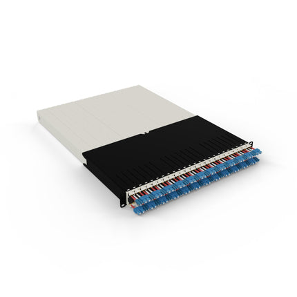 Patchbox One 30RU OS2 LC-SC Retractable Fiber Optic Patch Panel