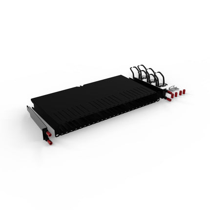 Patchbox One Frame Modular 19" Rack Mount for Network Cable Management