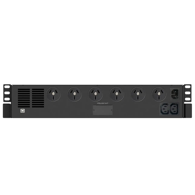 Powershield Defender 800VA Rackmount UPS with AVR for Shallow Racks