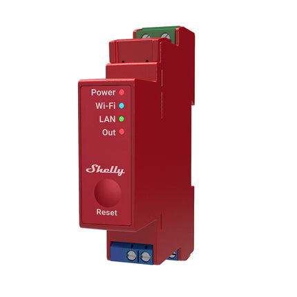 Shelly Pro 1PM DIN Rail Smart Relay Switch with Wi-Fi & Power Metering