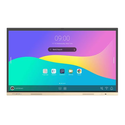BenQ RE6504FV 65" 4K Interactive Flat Panel with Android 13 & Camera
