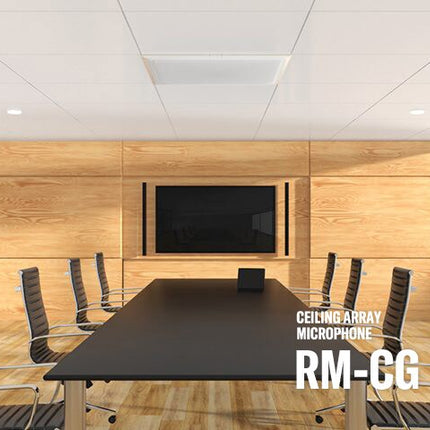 Yamaha RM-CG ADECIA Ceiling Array Mic with Multi-Beam Tracking & Dante