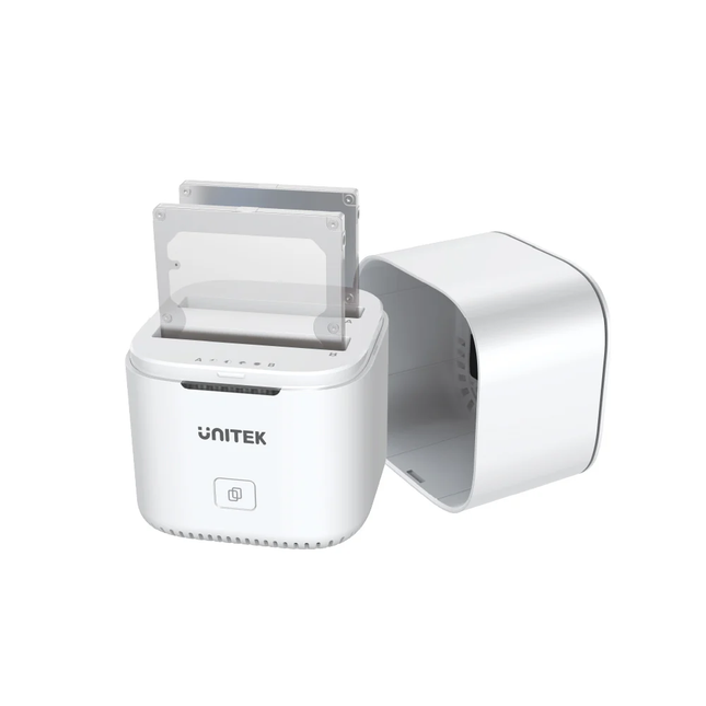 Unitek S1105B Dual-Bay 2.5" SATA Docking Station with Offline Clone
