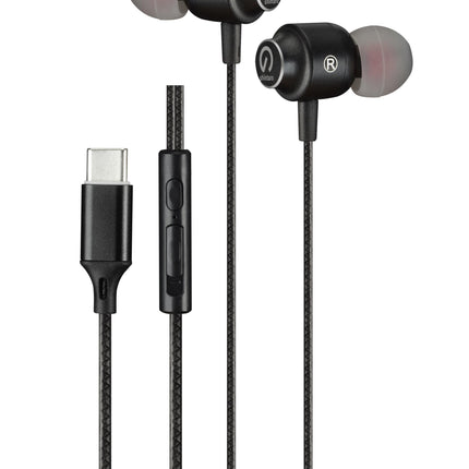 Shintaro USB-C Stereo Earphones with Magnetic Tips & In-Line Mic