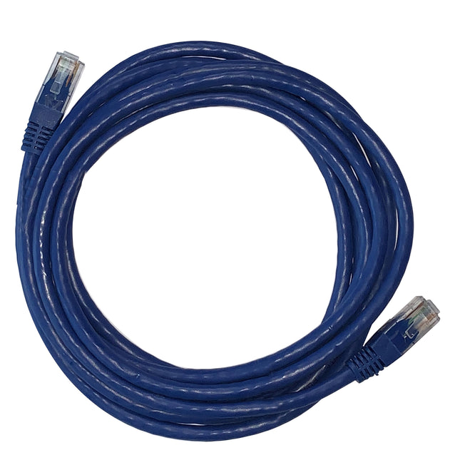Shintaro Cat6 24 AWG Ethernet Patch Lead Blue 2m with PoE Support