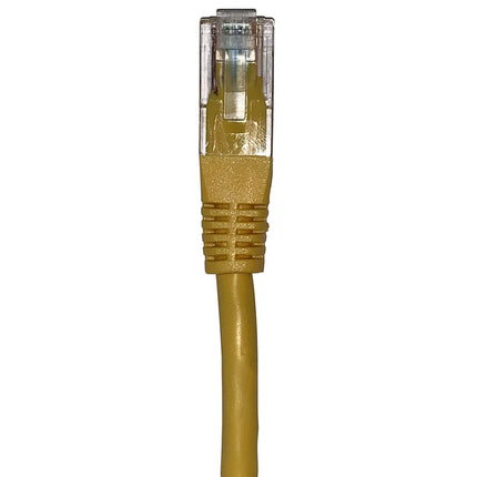 Shintaro Cat6 24 AWG Ethernet Patch Cable Yellow 15M with PoE Support