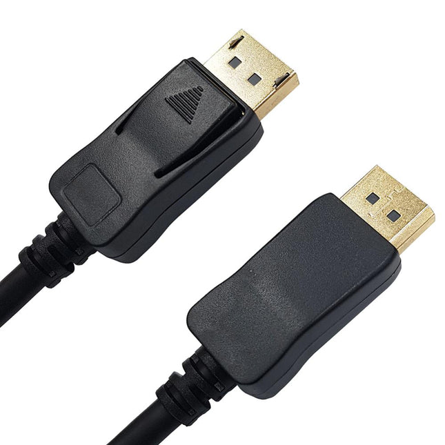 Shintaro DisplayPort to DisplayPort Cable with Secure Lock 4K 120Hz