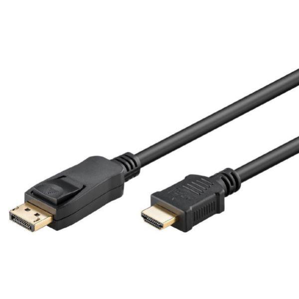 Shintaro 2m DisplayPort to HDMI Cable 10.8 Gbps 4K Support