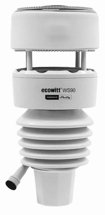 Ecowitt WS90 7-in-1 Smart Weather Station with Bluetooth & Zigbee