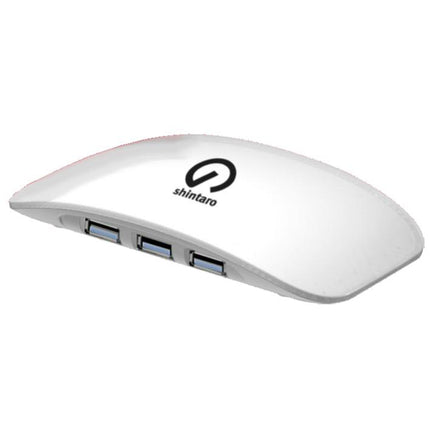 Shintaro SH-HUB4V4 Compact 4-Port USB 2.0 Hub for Laptop & Desktop