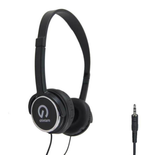 Shintaro SH-KHBLK Kids Stereo Headphones with 85dB Volume Limiter