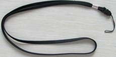 Shintaro Black 40cm Lanyard for USB Drives Keys and ID Cards