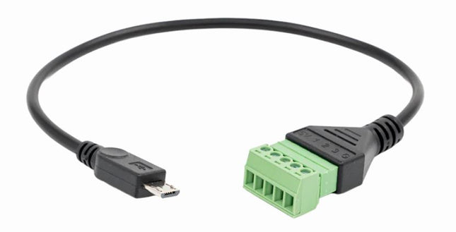 Shelly 5-Terminal Add-on Micro USB Interface for The Pill Smart Hub