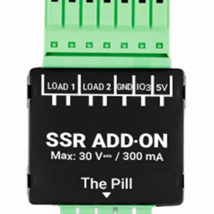 Shelly SSR Add-On Dual-Channel Solid-State Relay for The Pill
