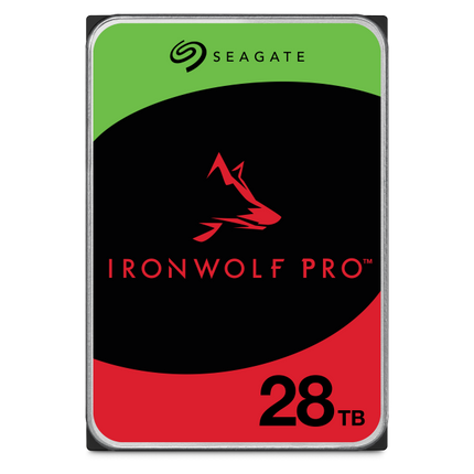 Seagate IronWolf Pro 28TB Enterprise NAS HDD 7200 RPM SATA 512MB Cache