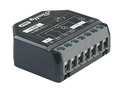 Shelly 2PM Gen4 Smart Switch with Power Monitoring & Matter Support