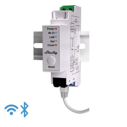 Shelly PRO EM-50 DIN Rail Energy Meter with Wi-Fi & Bluetooth Control