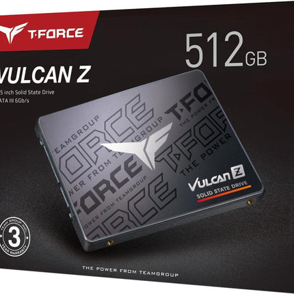 Team Group T-Force Vulcan Z 512GB SATA III 3D NAND SSD 540MB/s