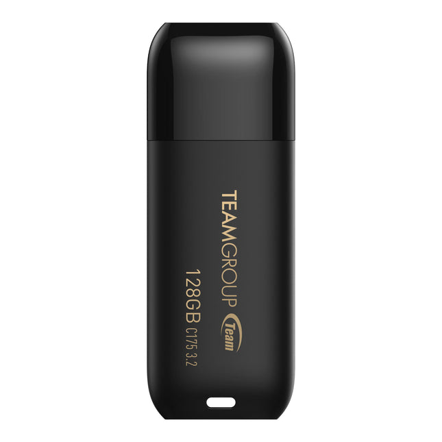 Team Group C175 128GB USB 3.2 Flash Drive with Cap-Loss Free Design
