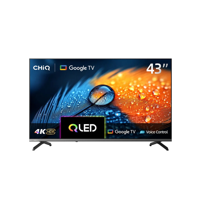 CHiQ U43QM10 43" 4K QLED Google TV with Dolby Vision & Atmos