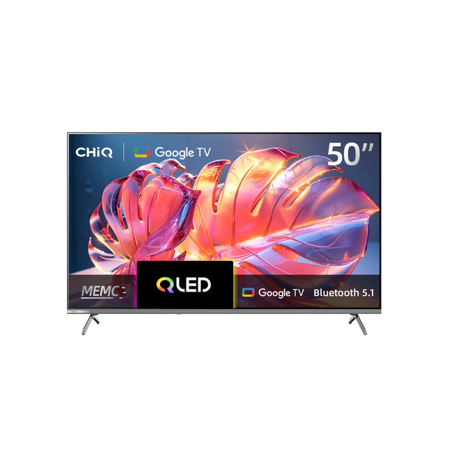 CHiQ U50QM10 50" 4K QLED Smart TV with Google Assistant & Dolby