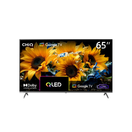 CHiQ U65QM10 65" 4K QLED Google TV with Dolby Vision & Voice Control