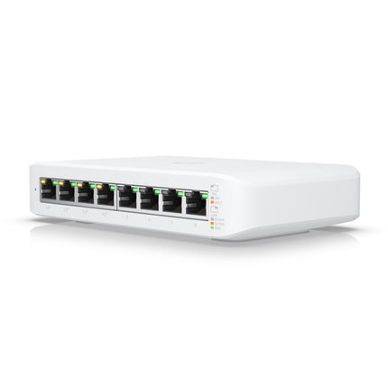 Ubiquiti USW-Lite-8-PoE 8-Port Managed Gigabit Switch with PoE+