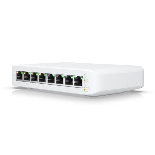 Ubiquiti USW-Lite-8-PoE 8-Port Managed Gigabit Switch with PoE+
