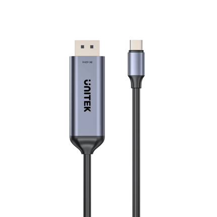 Unitek V1423DGY01 8K USB-C to DisplayPort BiDirectional Cable 1.8M