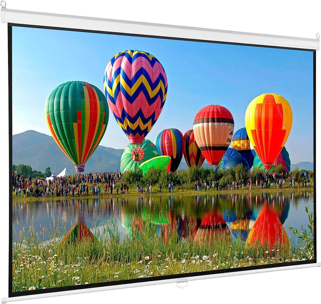 VIVO 100" Manual Projector Screen 16:9 PS-M-100