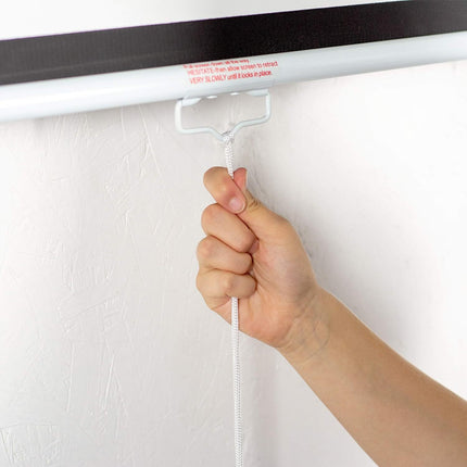 VIVO 100" Manual Projector Screen 16:9 PS-M-100