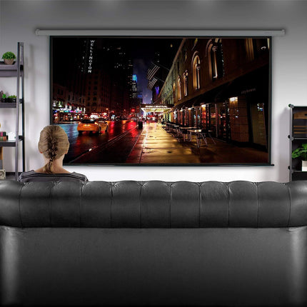 VIVO 100" Manual Projector Screen 16:9 PS-M-100
