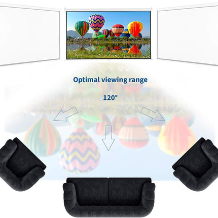 VIVO 100" Manual Projector Screen 16:9 PS-M-100