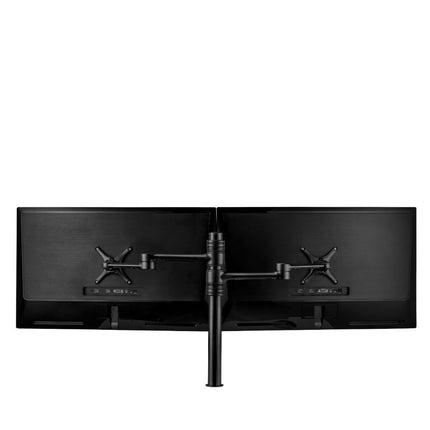 Atdec AFS-AT-DC-B Dual Monitor Arm Desk Mount with Swing Arms Black