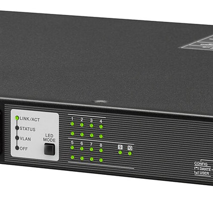 Yamaha SWP1-8 8-Port Gigabit Layer 2 Network Switch for Dante Audio