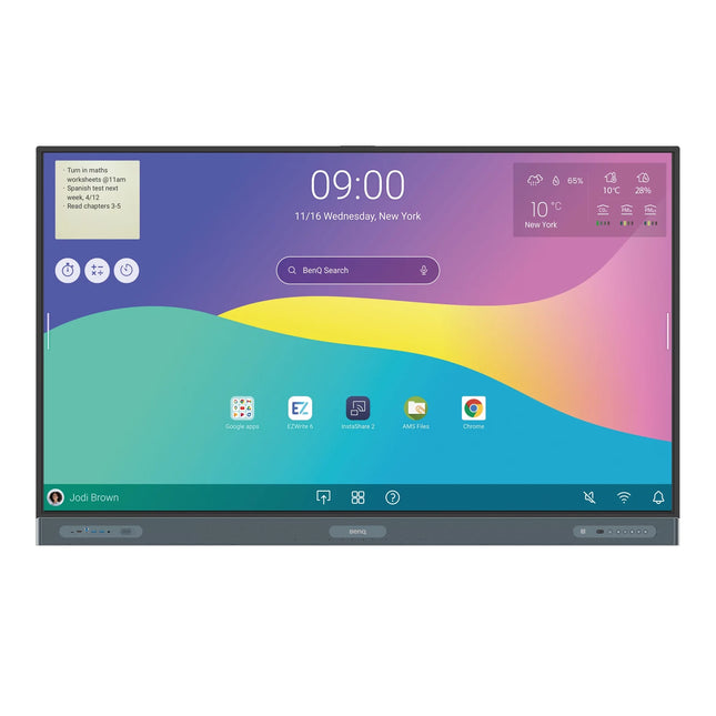 BenQ RP7504 75" 4K UHD Interactive Flat Panel Display