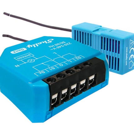 Shelly 1L Gen3 Smart Wi-Fi Relay Switch for No Neutral Wire Lighting