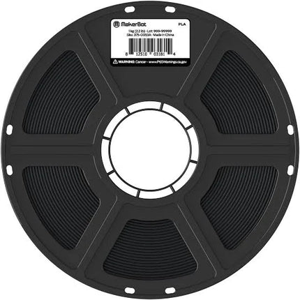 MakerBot Sketch PLA 3D Printer Filament Black 1kg 1.75mm