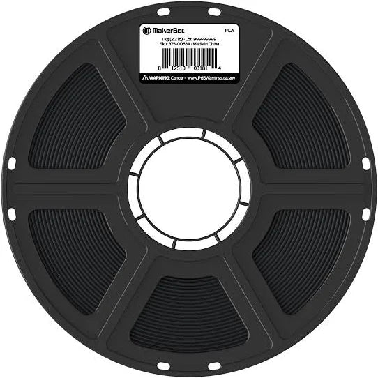 MakerBot Sketch PLA 3D Printer Filament Black 1kg 1.75mm