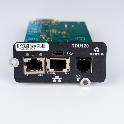 Vertiv Liebert IntelliSlot RDU120 Network Management Card