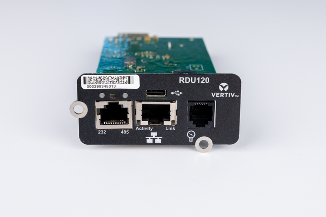 Vertiv Liebert IntelliSlot RDU120 Network Management Card